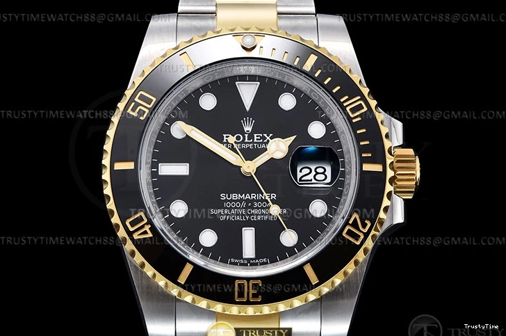 0501 Submariner 116613LN 904L YG SS Black GMF V2 VR DailyWear 1089